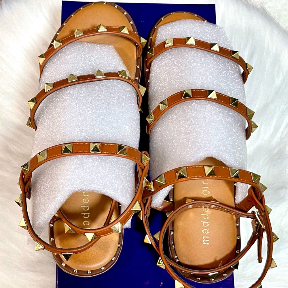 NEW Madden Girl Studded Sandals - Size 8